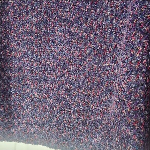 Vtg Adolfo Studio 16 MohairBlend Multiclred Full Lined Buttons Up Women’s Blazer - Picture 5 of 6